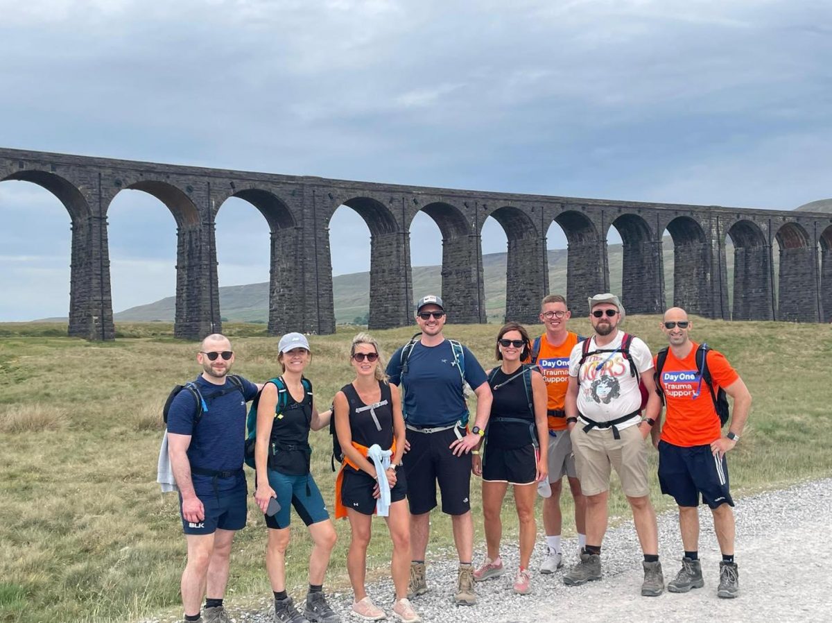 Depuy Synthes 3 peak team at the viaduct